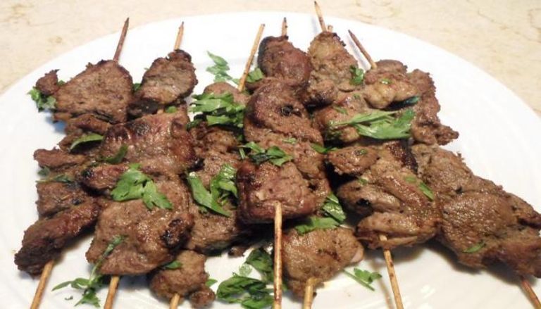 كباب ضاني نصف كيلو
